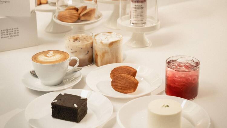 Maison Margiela House of Memories pop-up cafe in Singapore