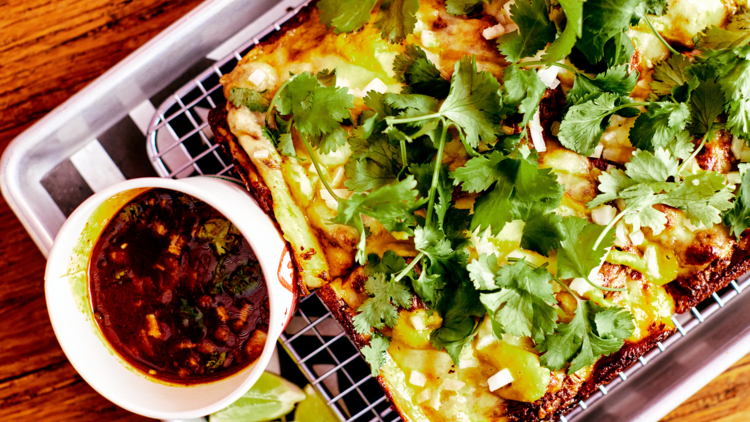 Birria pizza.