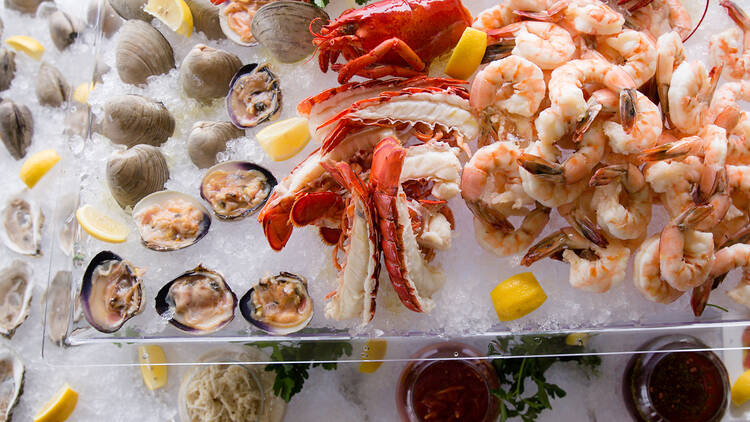 lobster claws and shrimp lobster claws and shrimp