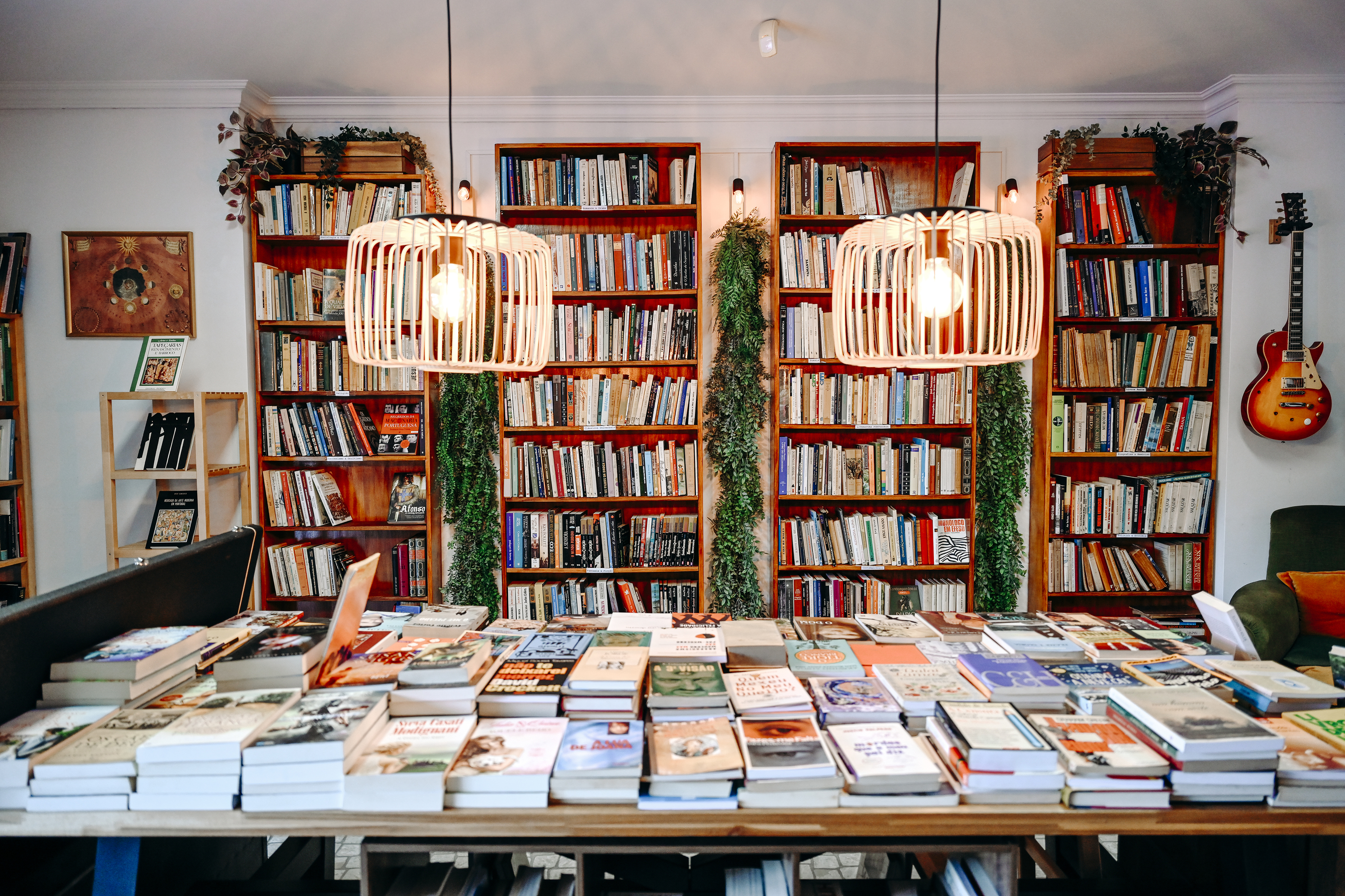 Já foi uma arrecadação e uma garagem. Hoje, a Ecolivros é uma livraria a sério