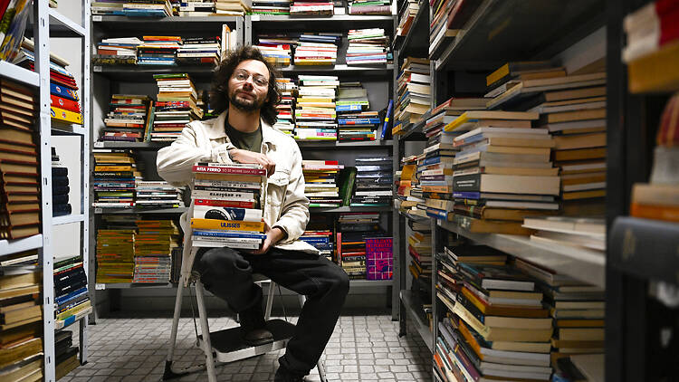 Frederico Felicíssimo, proprietário da Ecolivros