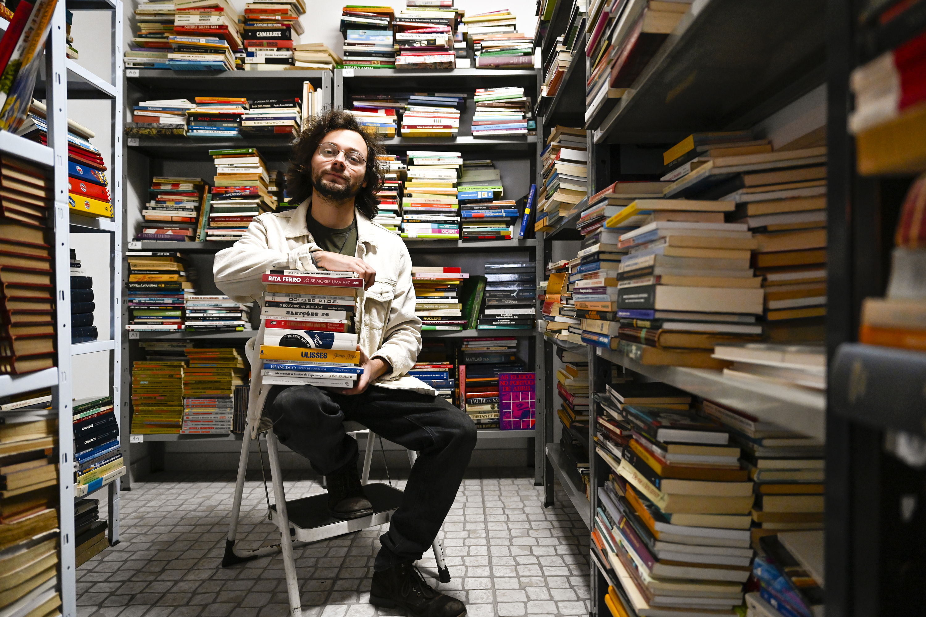 Frederico Felicíssimo, proprietário da Ecolivros