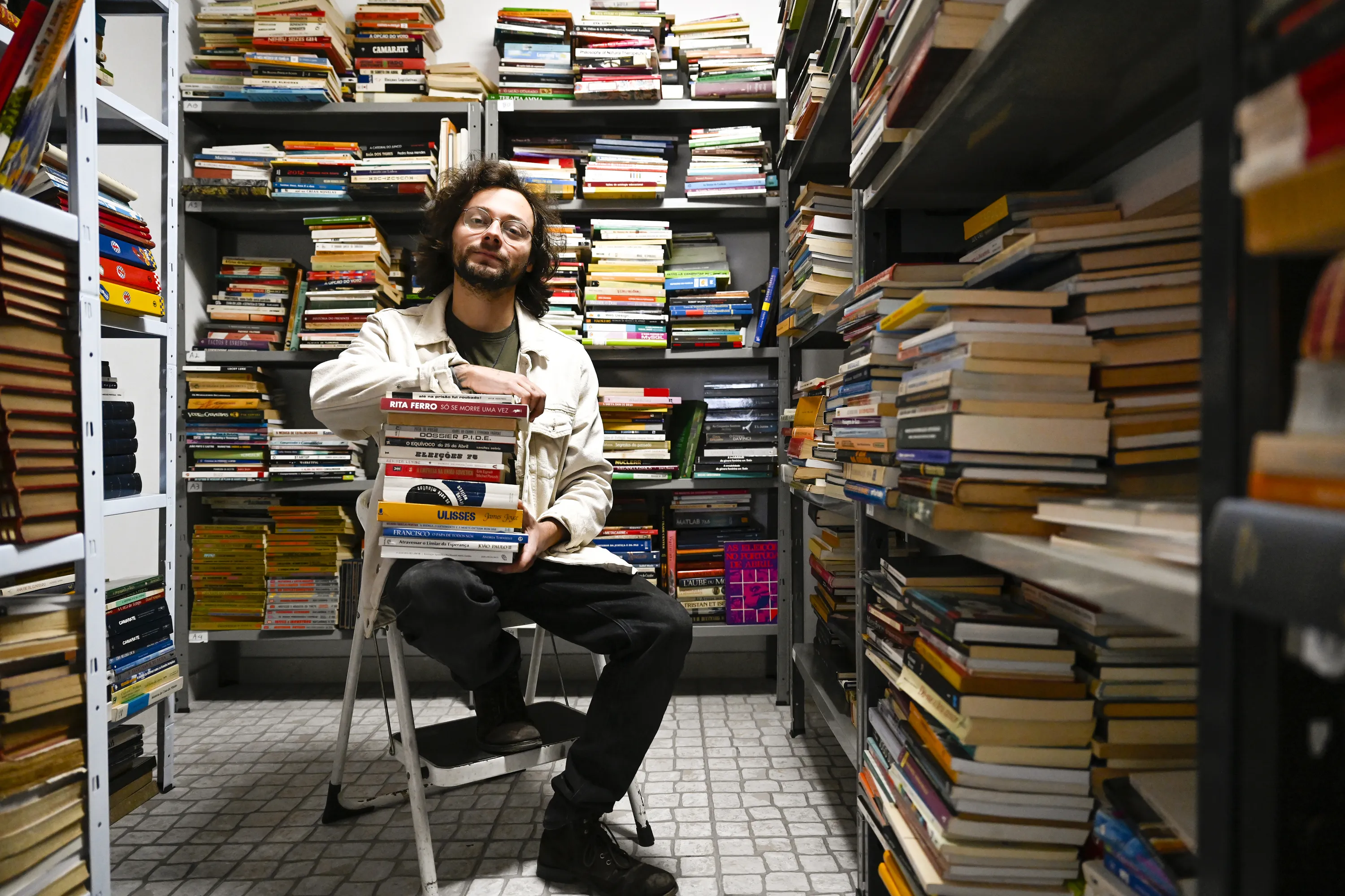 Frederico Felicíssimo, proprietário da Ecolivros