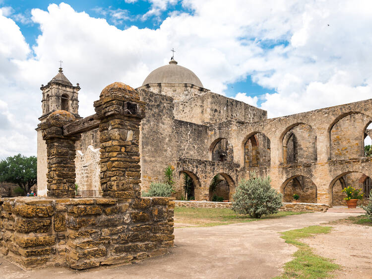 Bike along the San Antonio Mission Trail