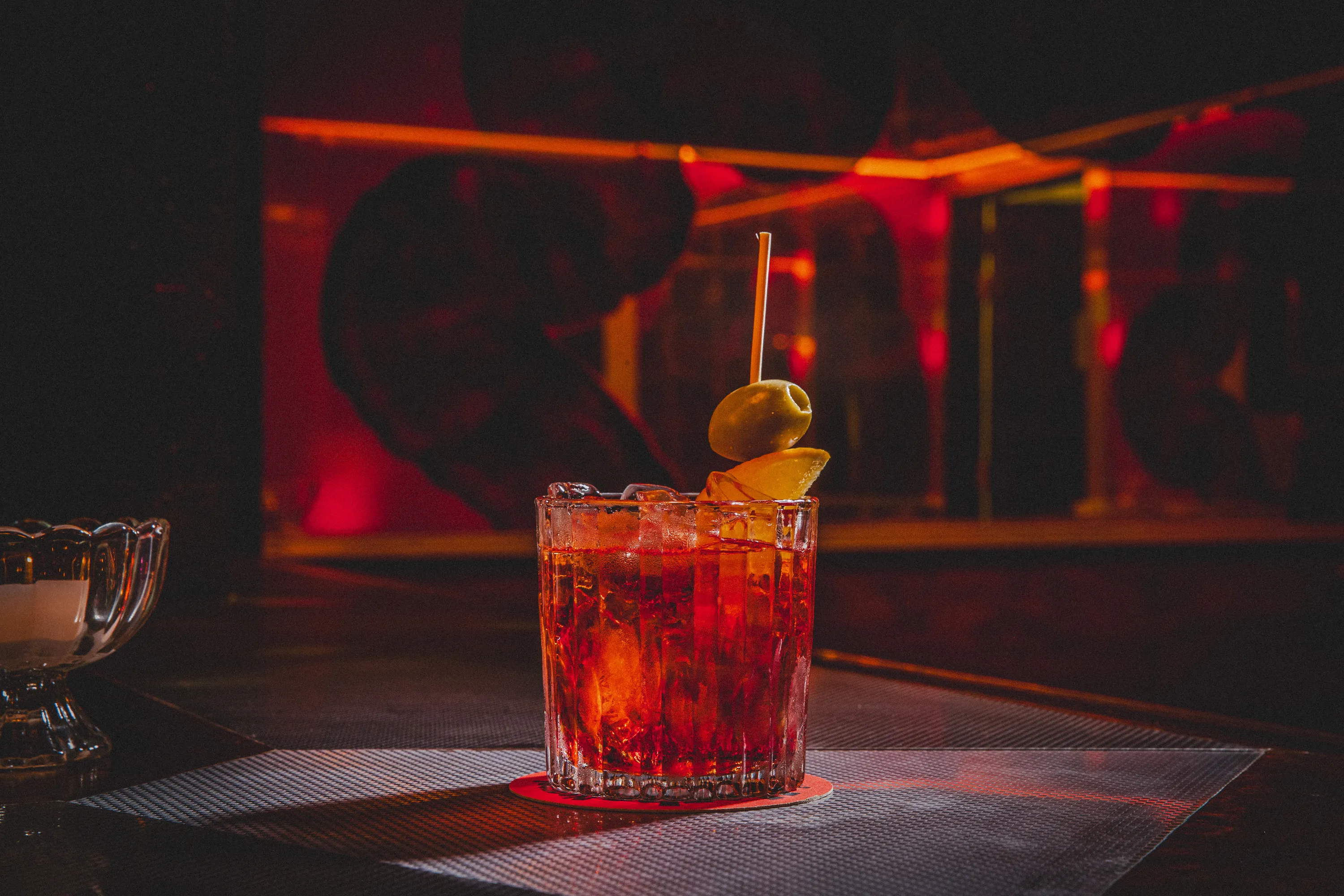 A Negroni at Herbs Taverne