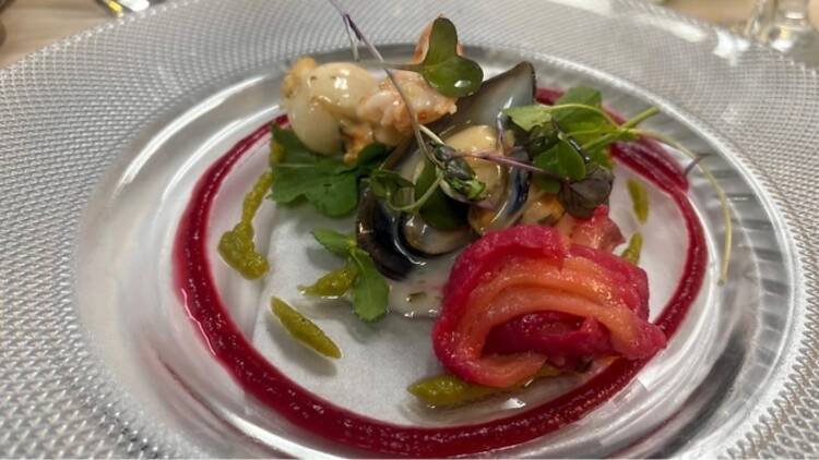 Restaurant meal 