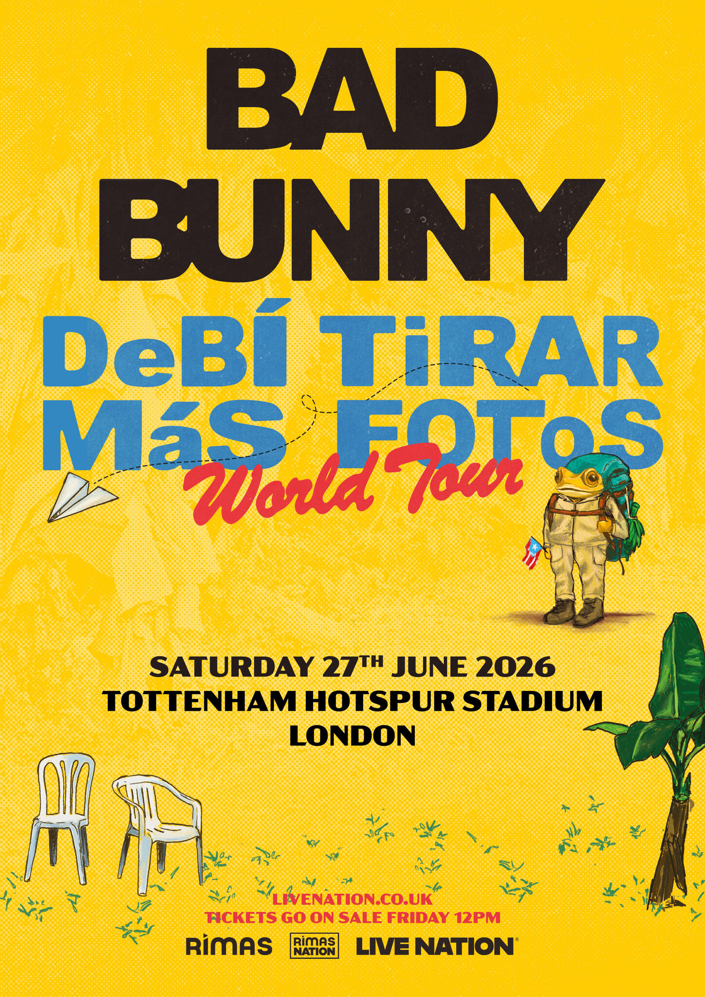 Bad Bunny 2026 tour in London