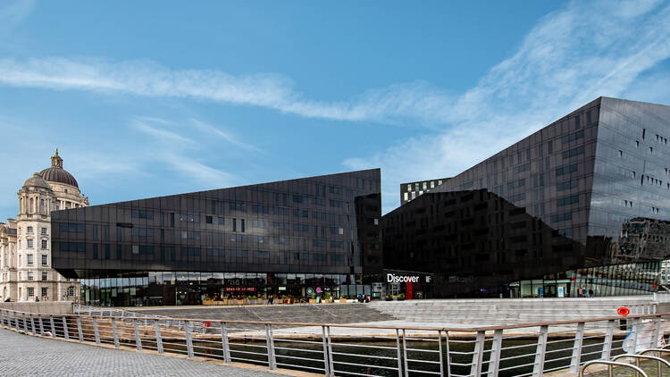 Mann Island Exterior at the Tate Liverpool 