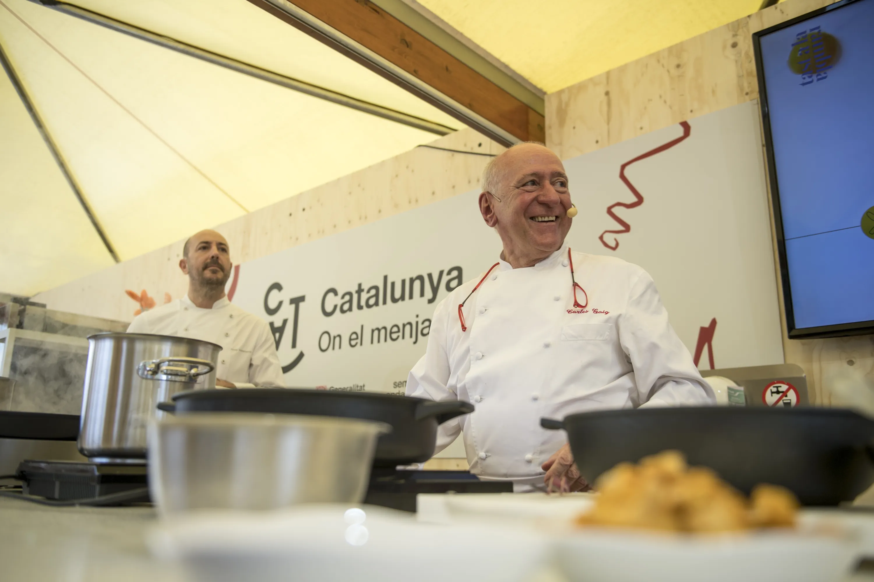 Carles Gaig, homenatge al mestre