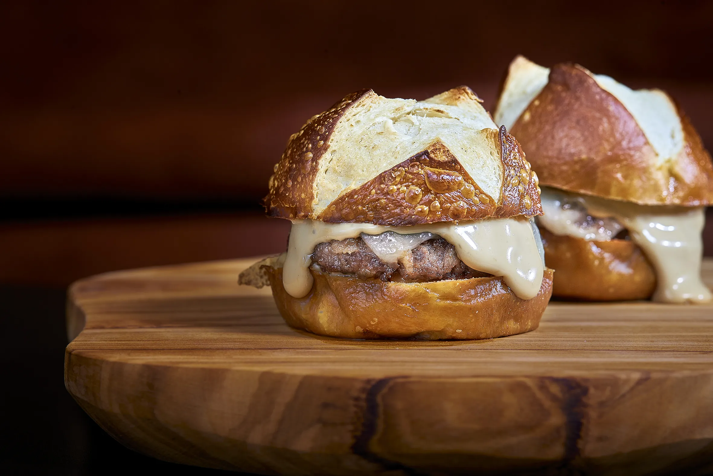 Dani García participa en el Tast a la Rambla con este bocadillo de costilla glaseada.
