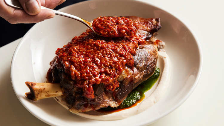 Cumulus Inc's lamb shoulder.