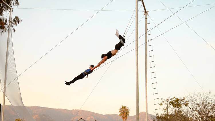 Become a trapeze artist | Santa Barbara, CA