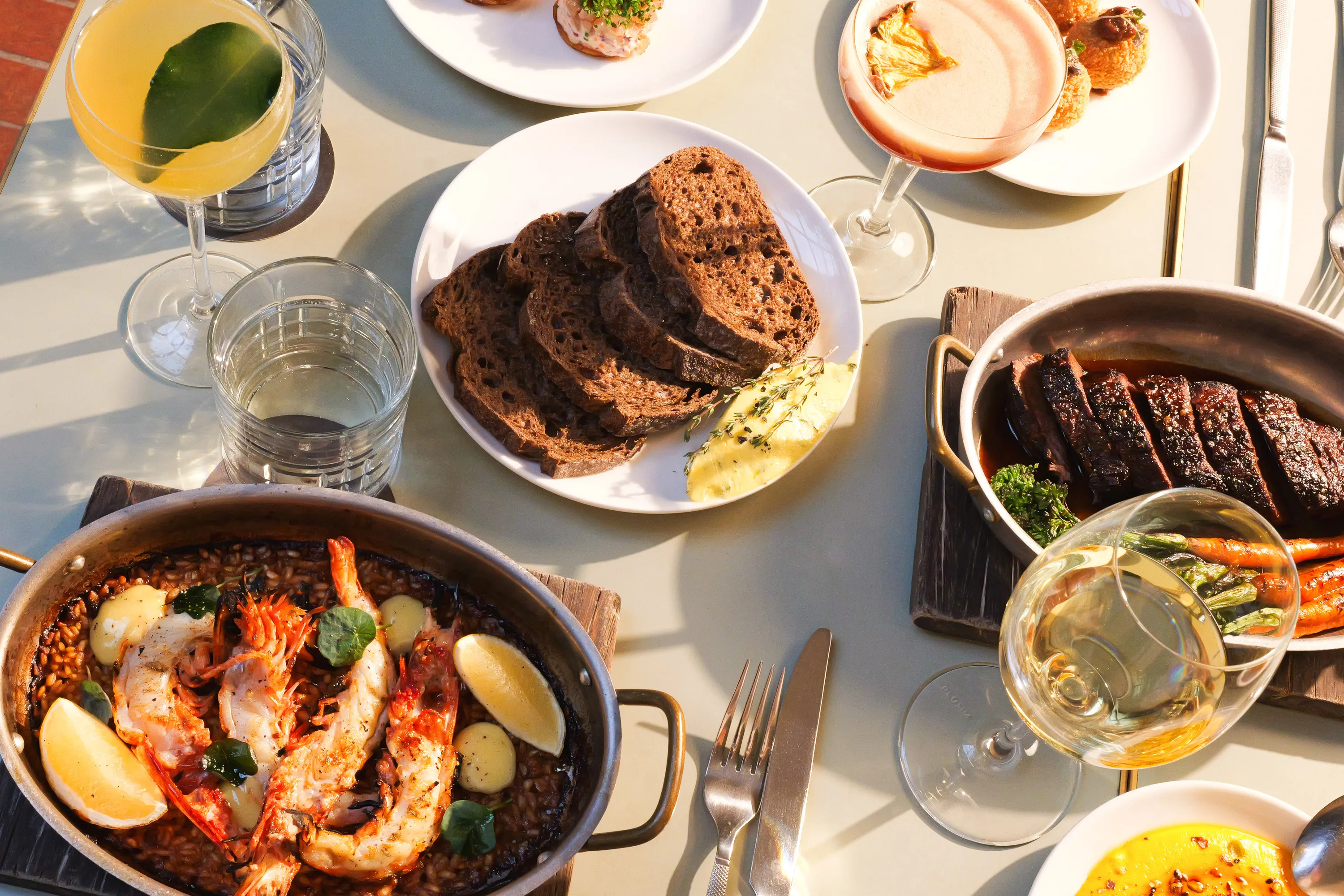 Dishes at TQM