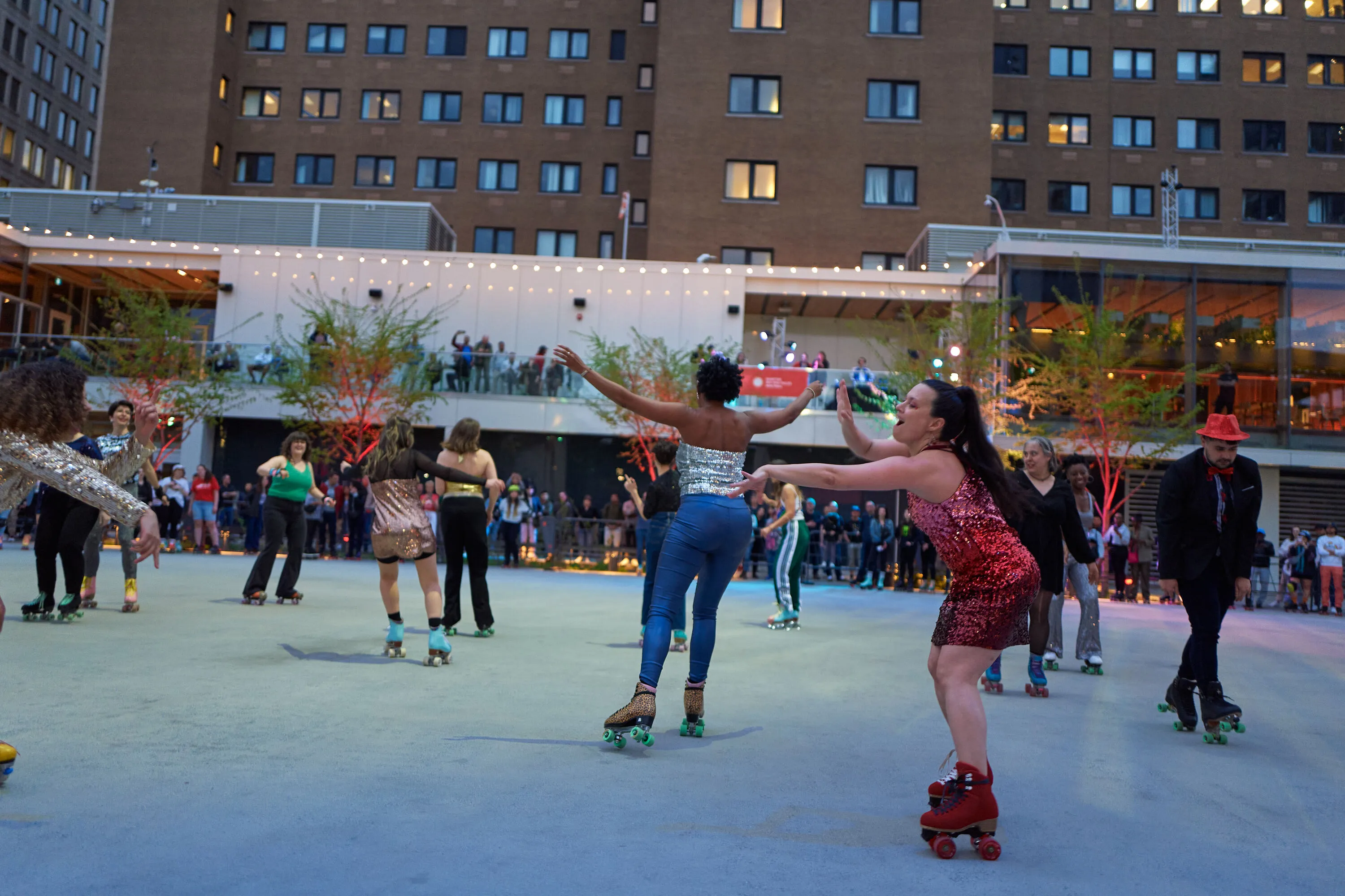 Roller skating