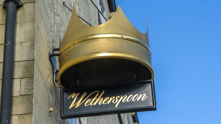 The Crown Inn pub in Knaresborough, England (Wetherspoon)