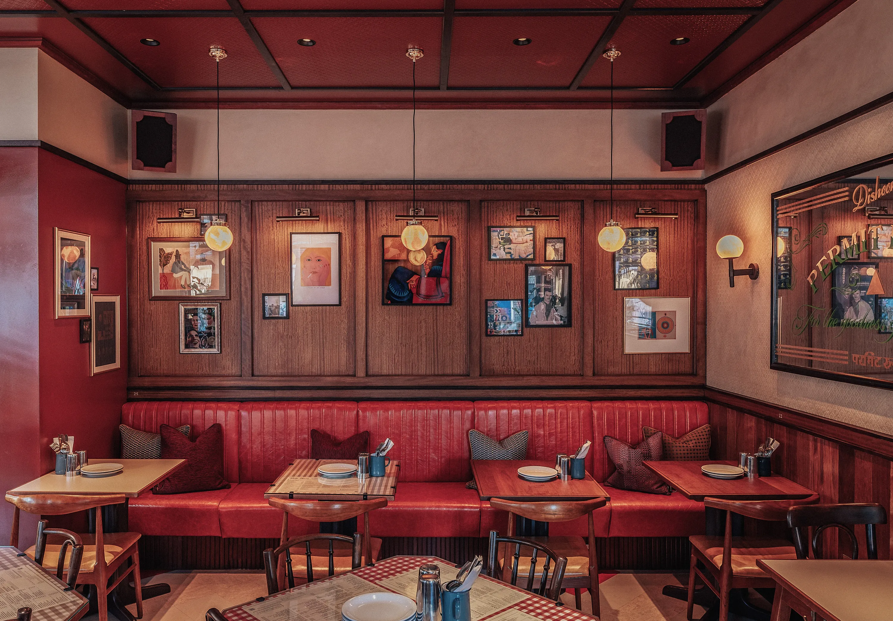 Dishoom Permit room