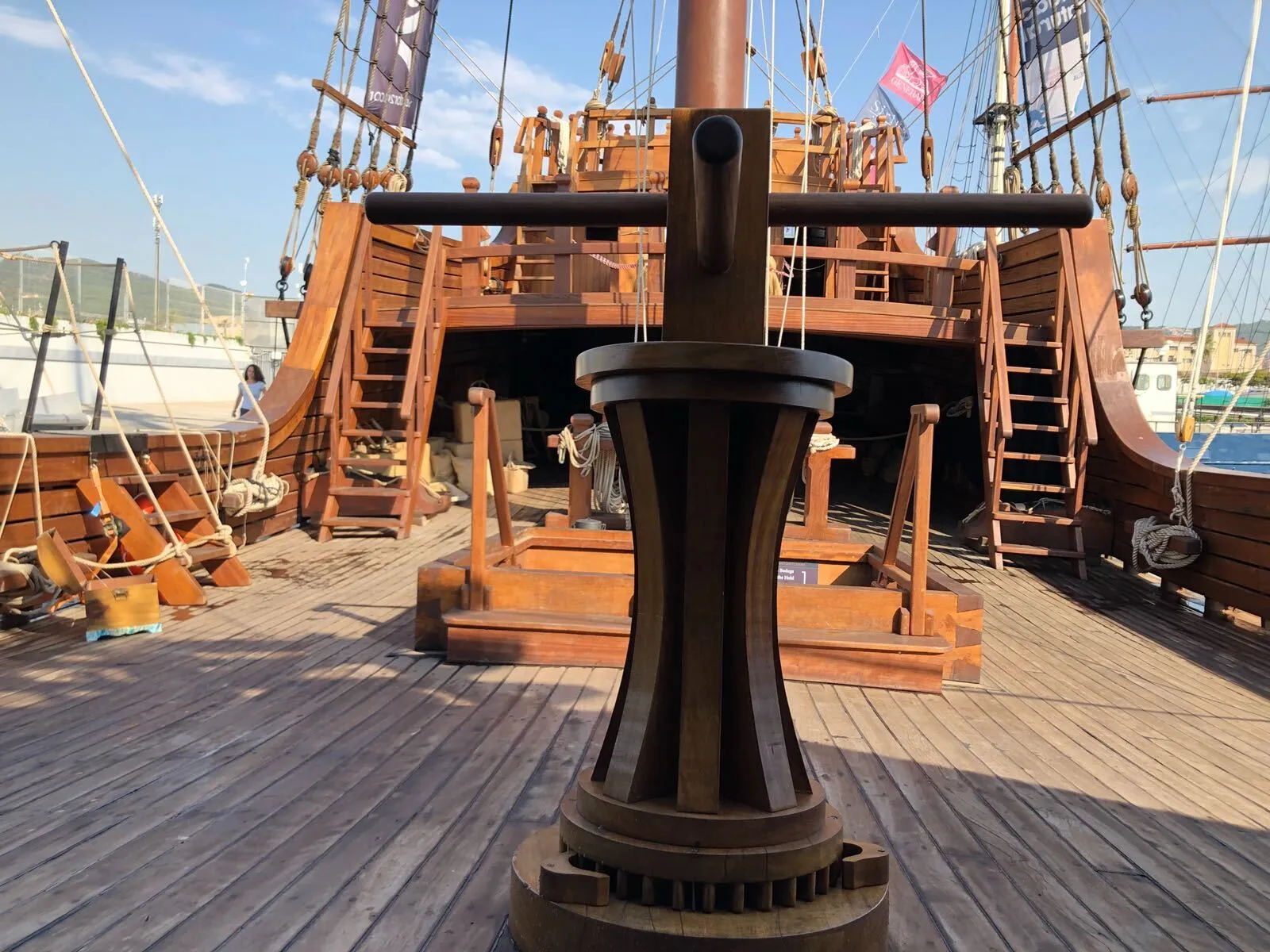 On board the Nao Santa Maria