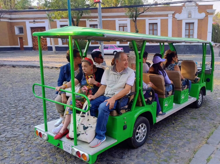 recorrido san angel día de las madres
