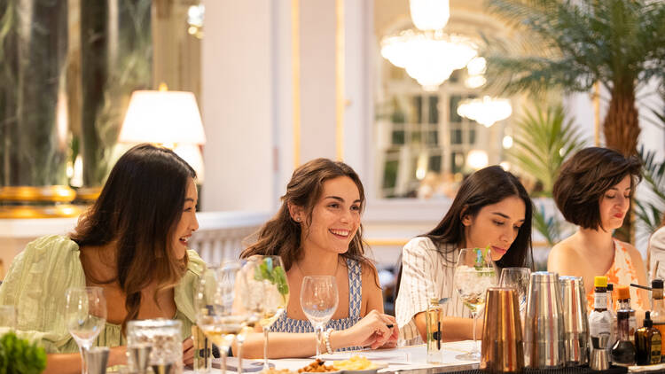Les Amis friendship app event in L.A.