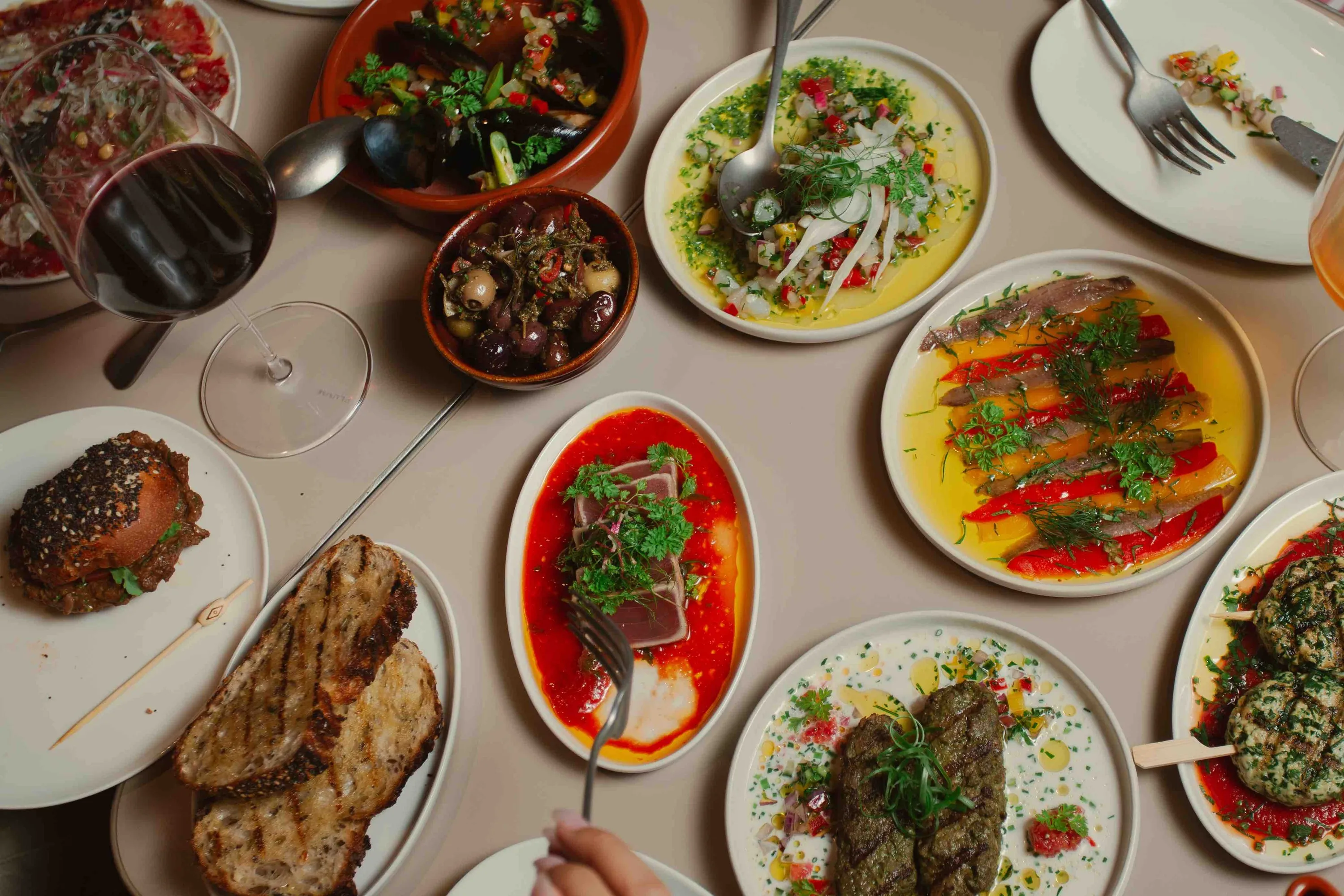 Dishes at Caness