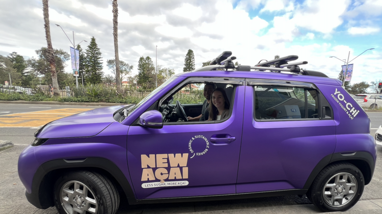 Yo-Chi acai car