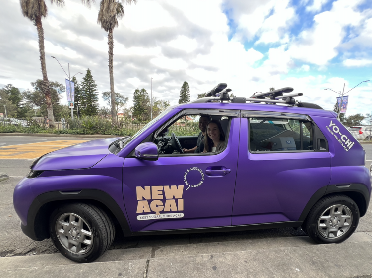 Win an açaí-purple car for trying Yo-Chi’s new ethical açaí blend direct from the Amazon