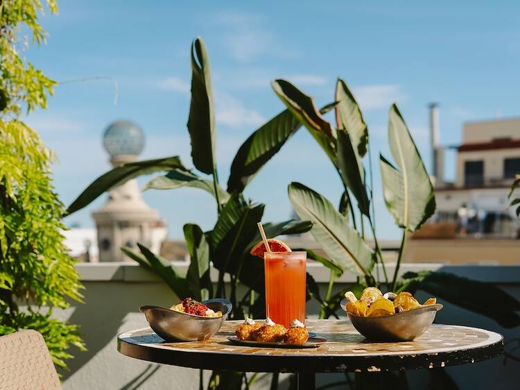 La Terrassa del Pulitzer: copes, gastronomia i molt d'ambient