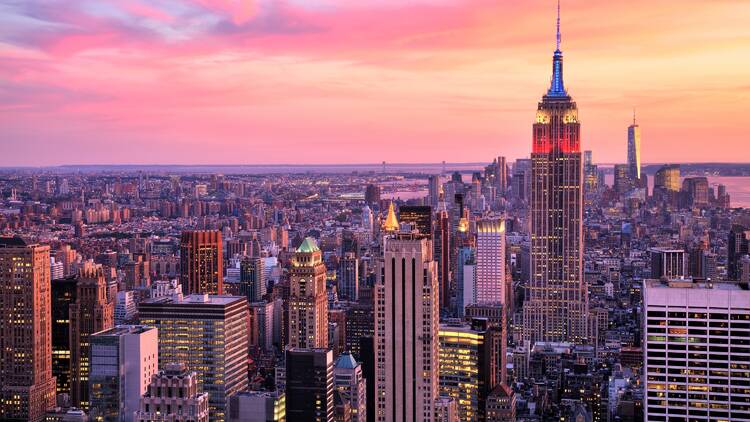 NYC sunset