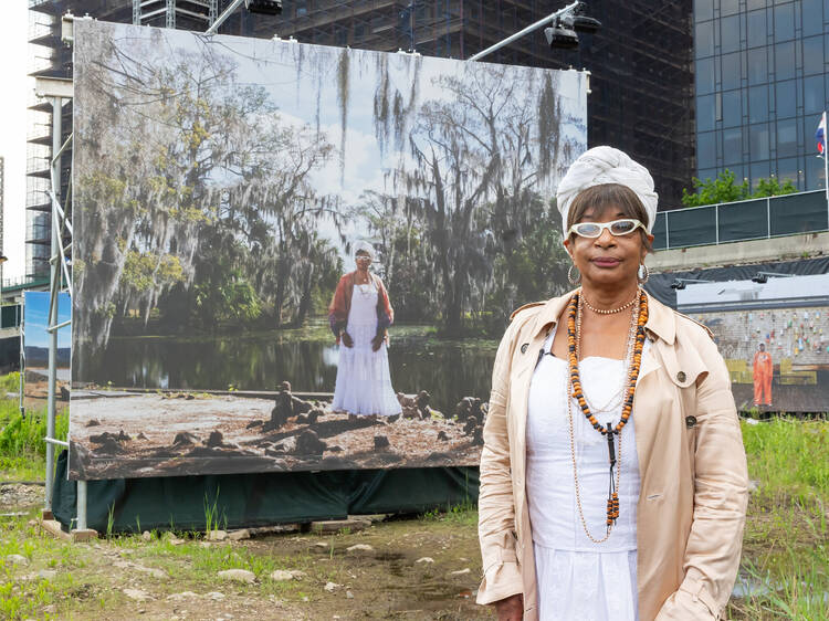 A first look at the immersive 6-acre art installation in Manhattan that explores liberty and equality
