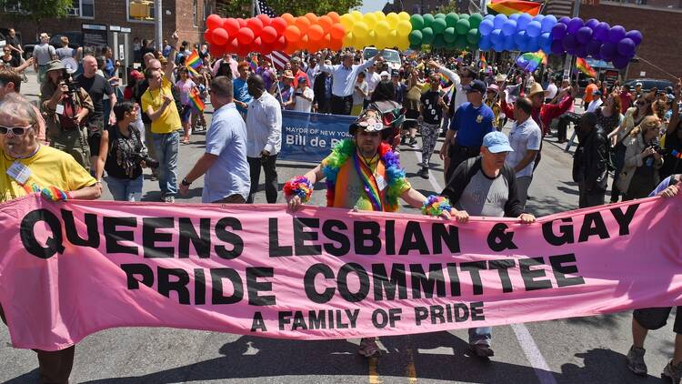 The 23rd annual Queens Pride parade & street fair took place in Jackson Heights, The 23rd annual Queens Pride parade & street fair took place in Jackson Heights,