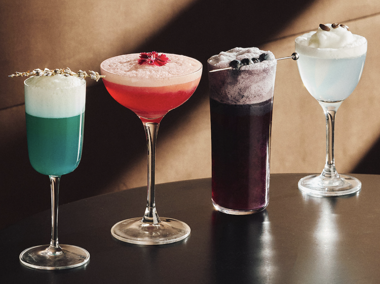 Zeta Bar’s new seasonal menu features bright and scented cocktails for a mind-bending tipple