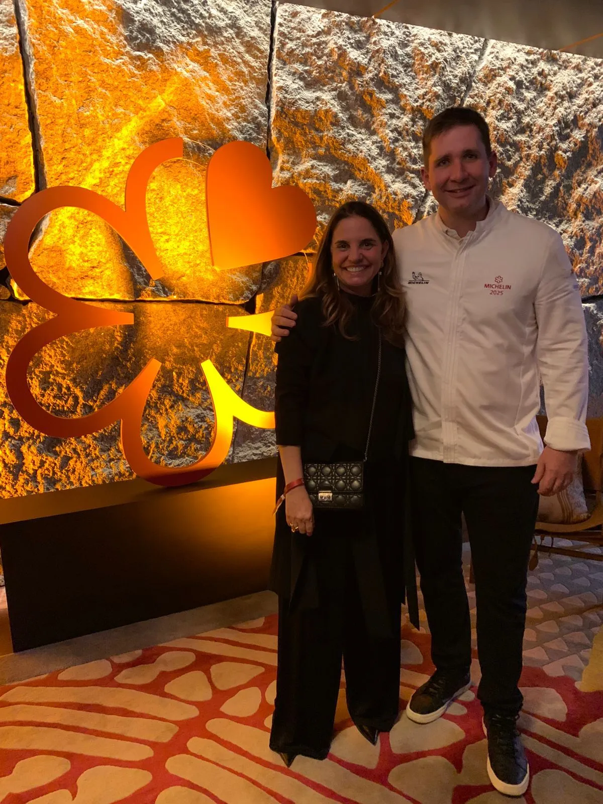O chef João Paulo Frankenfeld com a sócia Cris Julião