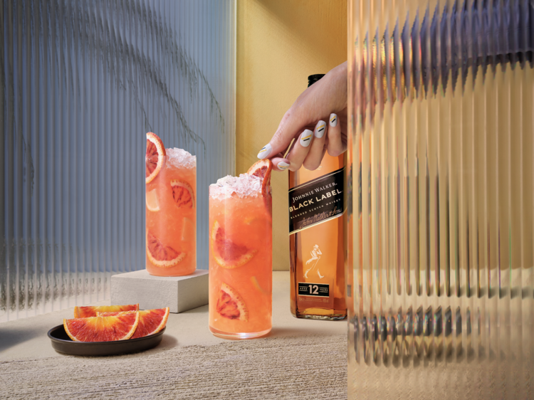 How to make: Johnnie Whisky Smash