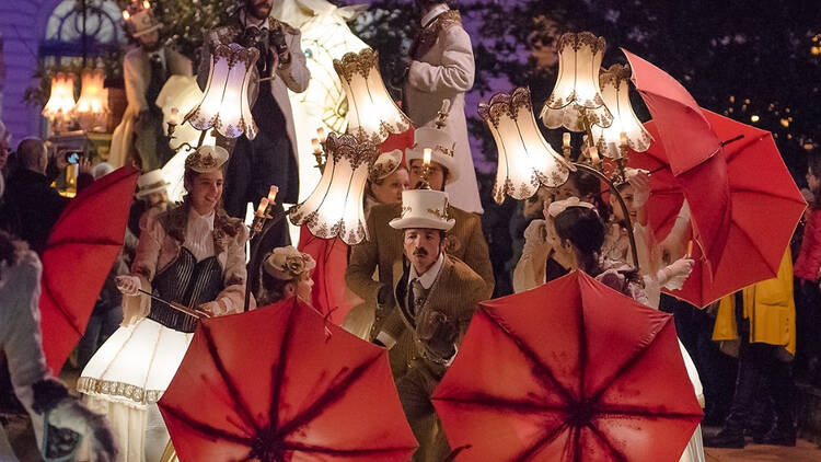French Impressionism inspired this surreal, dream-like parade in Tai Kwun