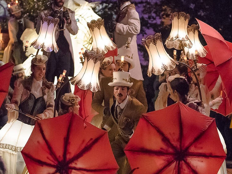 French Impressionism inspired this surreal, dream-like parade in Tai Kwun
