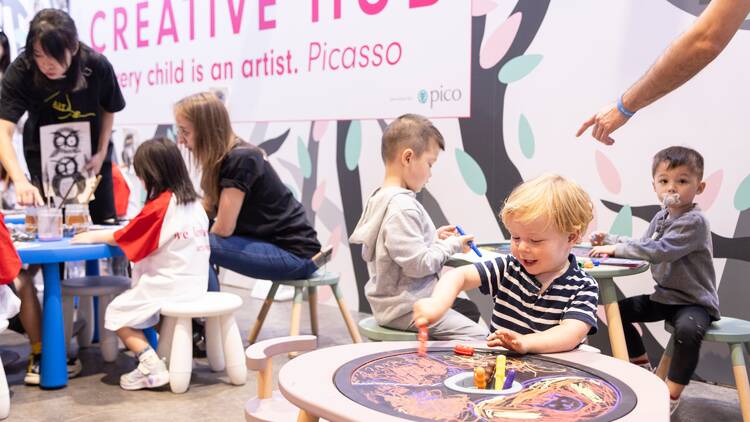 Is there anything to do apart from looking at art pieces?