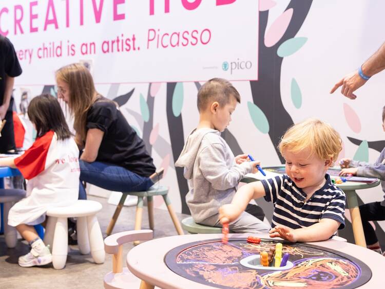 Is there anything to do apart from looking at art pieces?