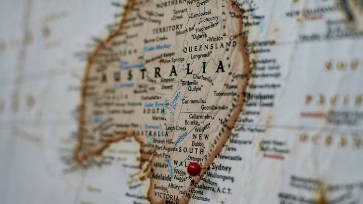 Australian map