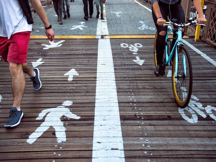 The MTA just added brand-new bike lanes to the Triborough Bridge