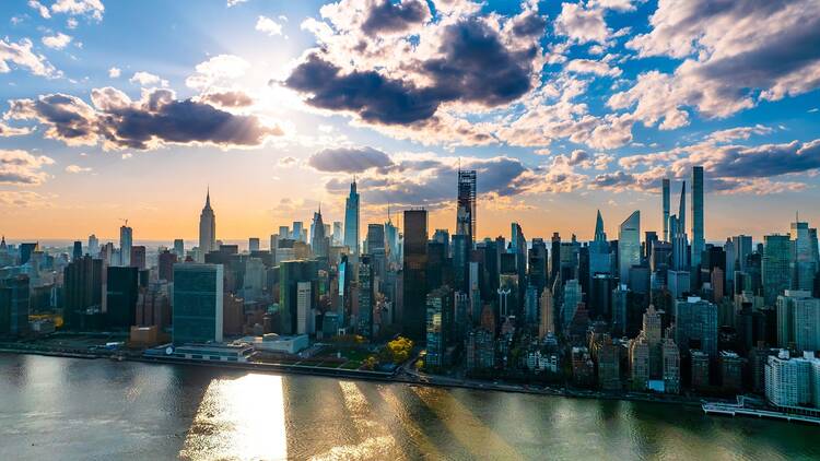 The New York skyline