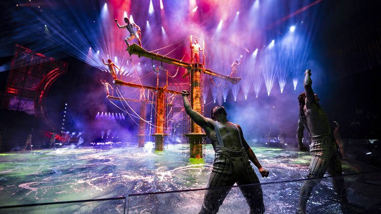 Witness the performance from an impressive stage