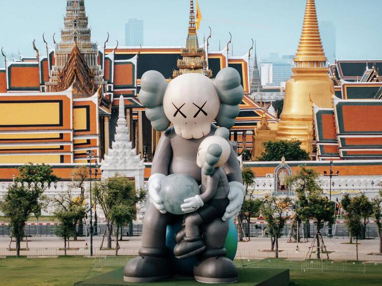 Secret’s out – Kaws: Holiday Thailand stops at Sanam Luang