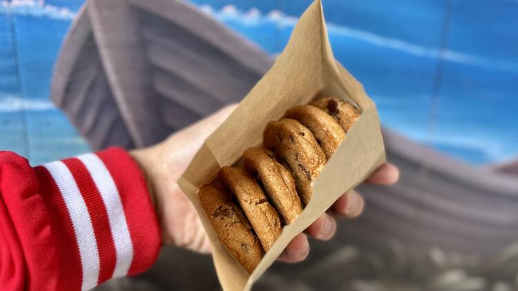 Freshly Baked Chocolate Chip Cookies