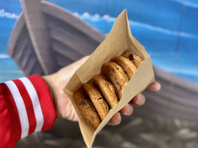 Freshly Baked Chocolate Chip Cookies