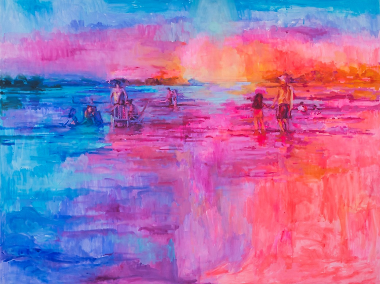 “Sentimental Topography or the Mirage of the Painted River” at El Rojas