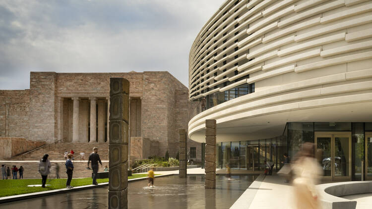 The Joslyn Art Museum in Omaha, Nebraska