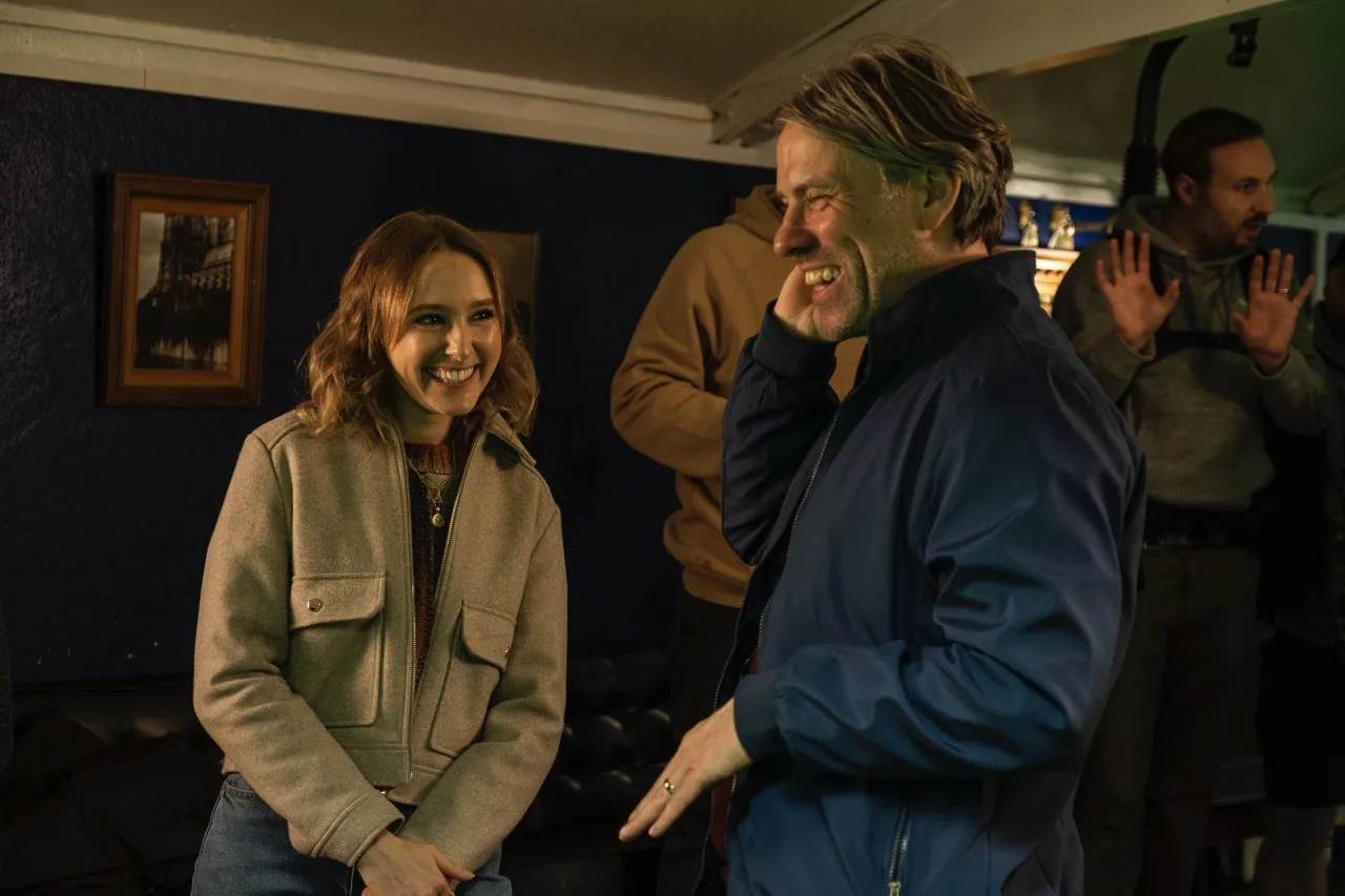 John Bishop stars as Alison's dad in Code of Silence