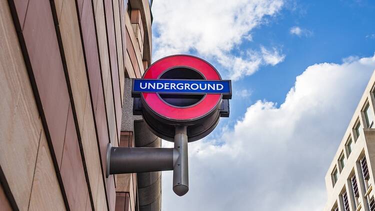 London Underground sign