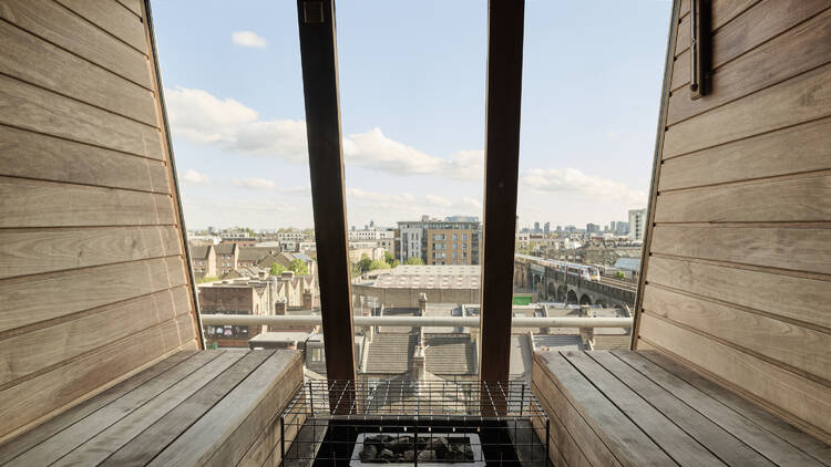 Rooftop Saunas
