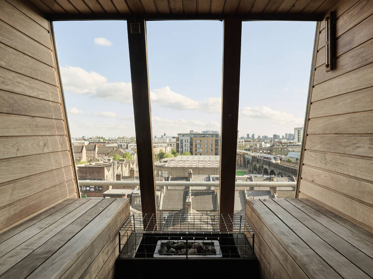 Rooftop Saunas